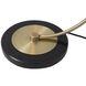 Luna Bella 60 inch 100 watt Weathered Brass and Black Arc Floor Lamp Portable Light