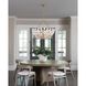 Azalea 12 Light 36 inch Distressed Brass Chandelier Ceiling Light, Single Tier