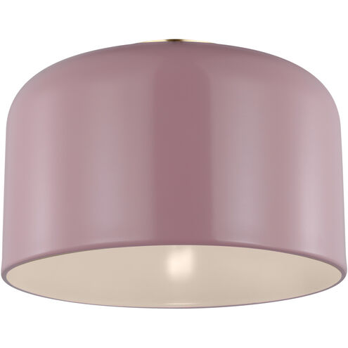 Malone 1 Light 10.75 inch Rose Ceiling Flush Mount Ceiling Light