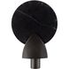 Edwin 1 Light 8 inch Black Sconce Wall Light