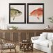 Paragon Multi and Beige and Green and Red Framed Art