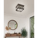 Douglas 4 Light 18 inch Urban Bronze Flush Mount Ceiling Light