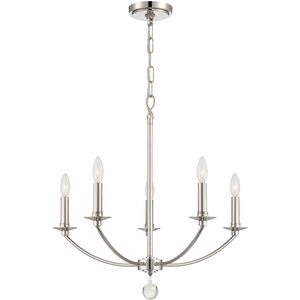 Mila 5 Light 23.00 inch Chandelier