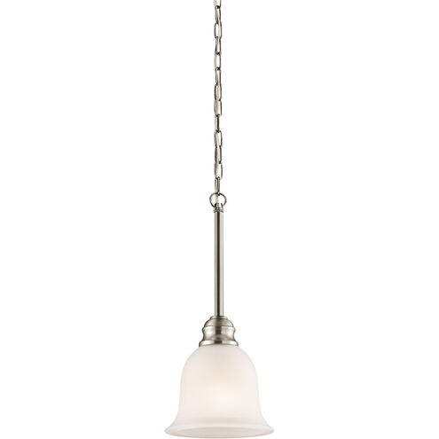 Tanglewood LED 6 inch Brushed Nickel Mini Pendant Ceiling Light