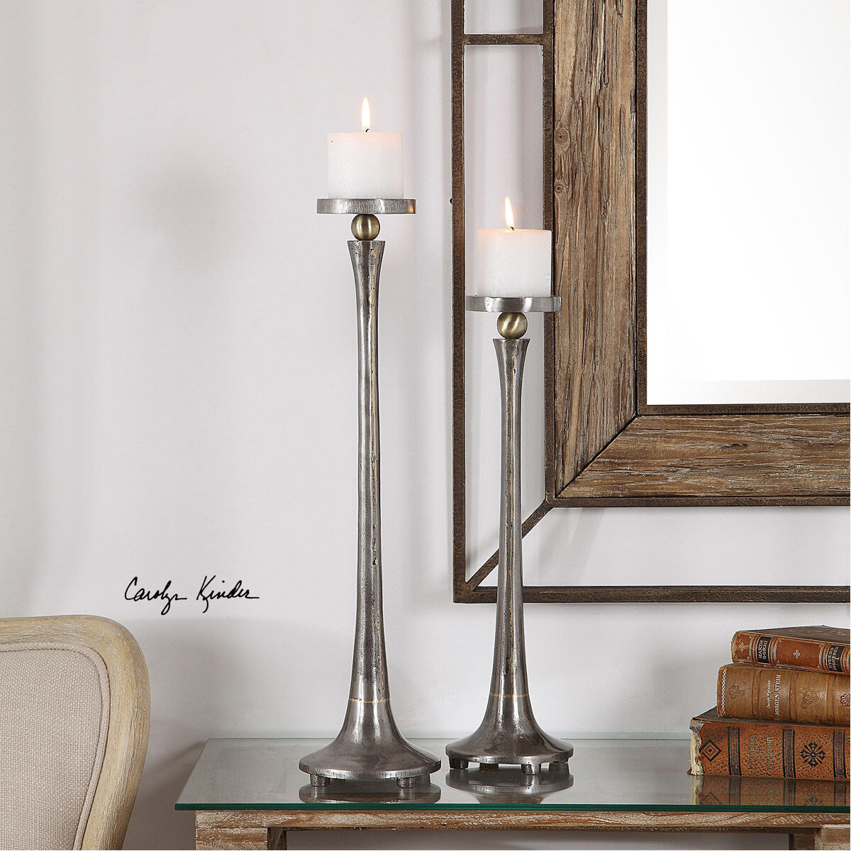 Aliso 23 X 5 inch Candleholders, Set of 2