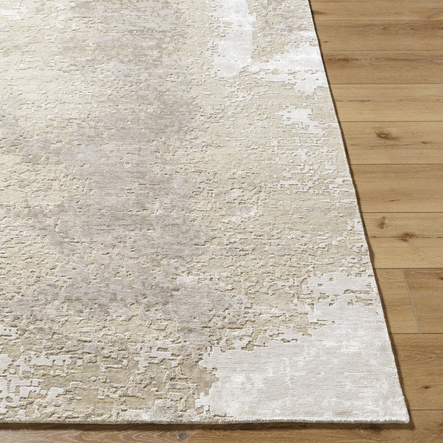 Imola 132 X 96 inch Warm Grey / Ash / Light Silver / Pearl Handmade Rug in 8 x 11
