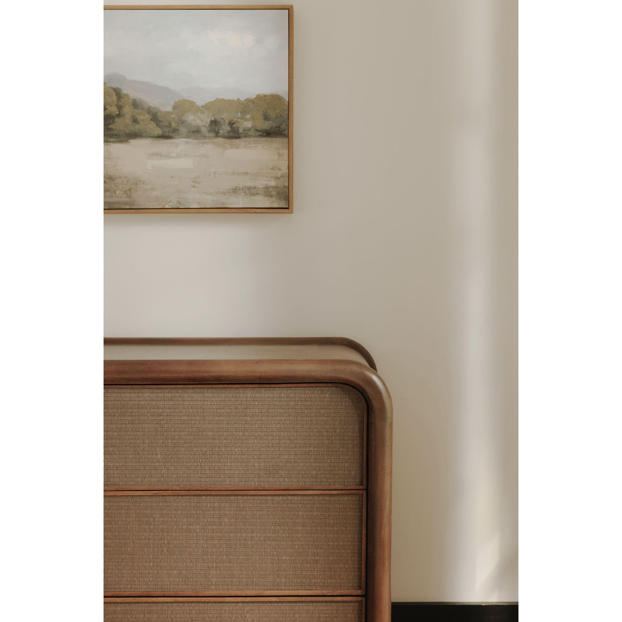 Rye 31.75 X 30.5 inch Brown Nightstand, 3 Drawer