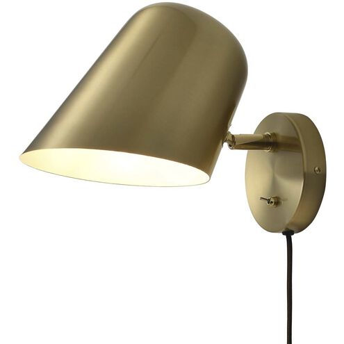 Culver Wall Sconce Wall Light in Brushed Brass