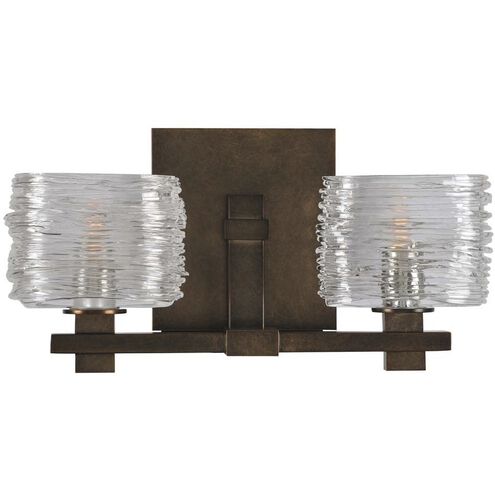 Clearwater LED 13.5 inch Vintage Bronze Vanity Light Wall Light
