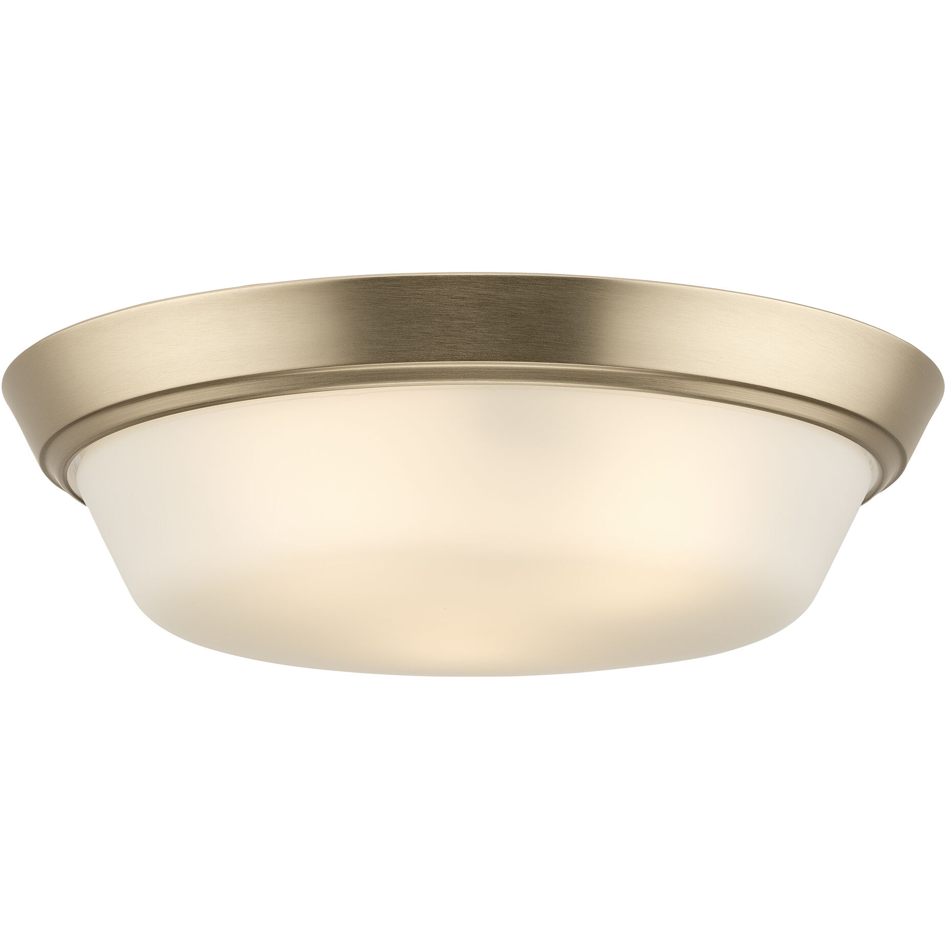 Edessa 3 Light 16 inch Champagne Bronze Flush Mount Ceiling Light