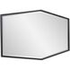 Dekland 46.75 X 27.75 inch Black Mirror