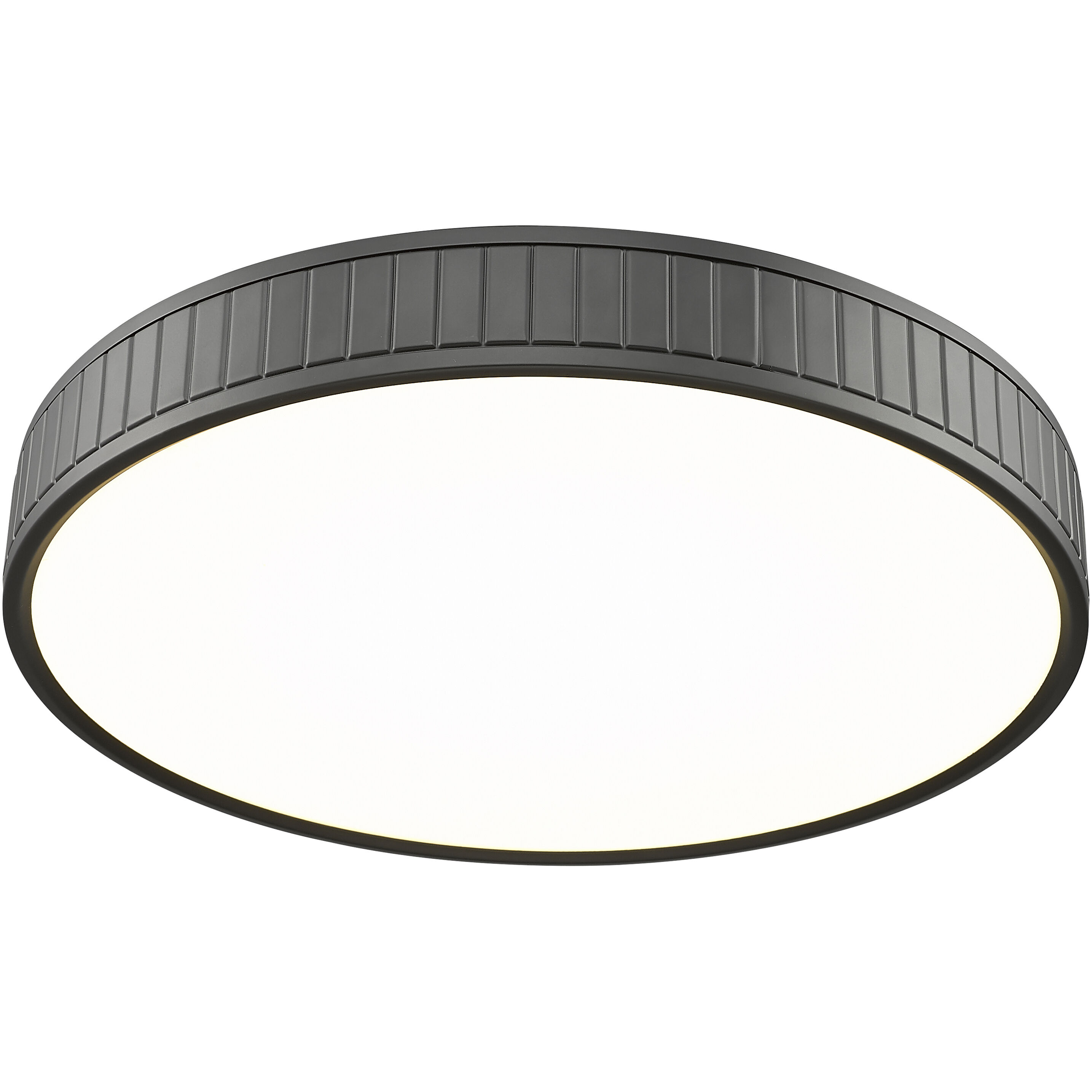 Madison LED 20.5 inch Matte Black Flush Mount Ceiling Light
