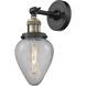 Franklin Restoration Geneseo LED 7 inch Black Antique Brass Sconce Wall Light, Franklin Restoration