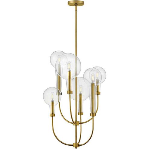 Alchemy LED 20 inch Lacquered Brass Indoor Foyer Light Ceiling Light