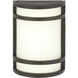 Bay View 1 Light 10 inch Oil Rubbed Bronze Outdoor Pocket Lantern, Great Outdoors