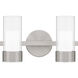 Logan LED 13.5 inch Brushed Nickel Bath Light Wall Light