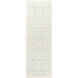 Adeline 36 X 24 inch Green and Neutral Area Rug, Wool, Viscose, and Cotton