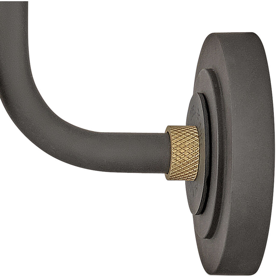 Foundry Classic Outdoor Barn Light in Museum Bronze, Gooseneck