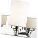 Soledad 38.75 X 6 X 7.5 inch Chrome Vanity