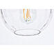 Cashel 1 Light 8 inch Brass Pendant Ceiling Light
