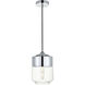 Ashwell 1 Light 7.1 inch Chrome Pendant Ceiling Light