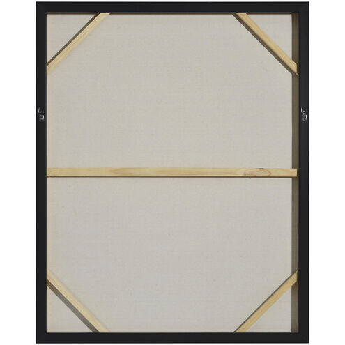 Andretta Burgundy and Black Canvas Art