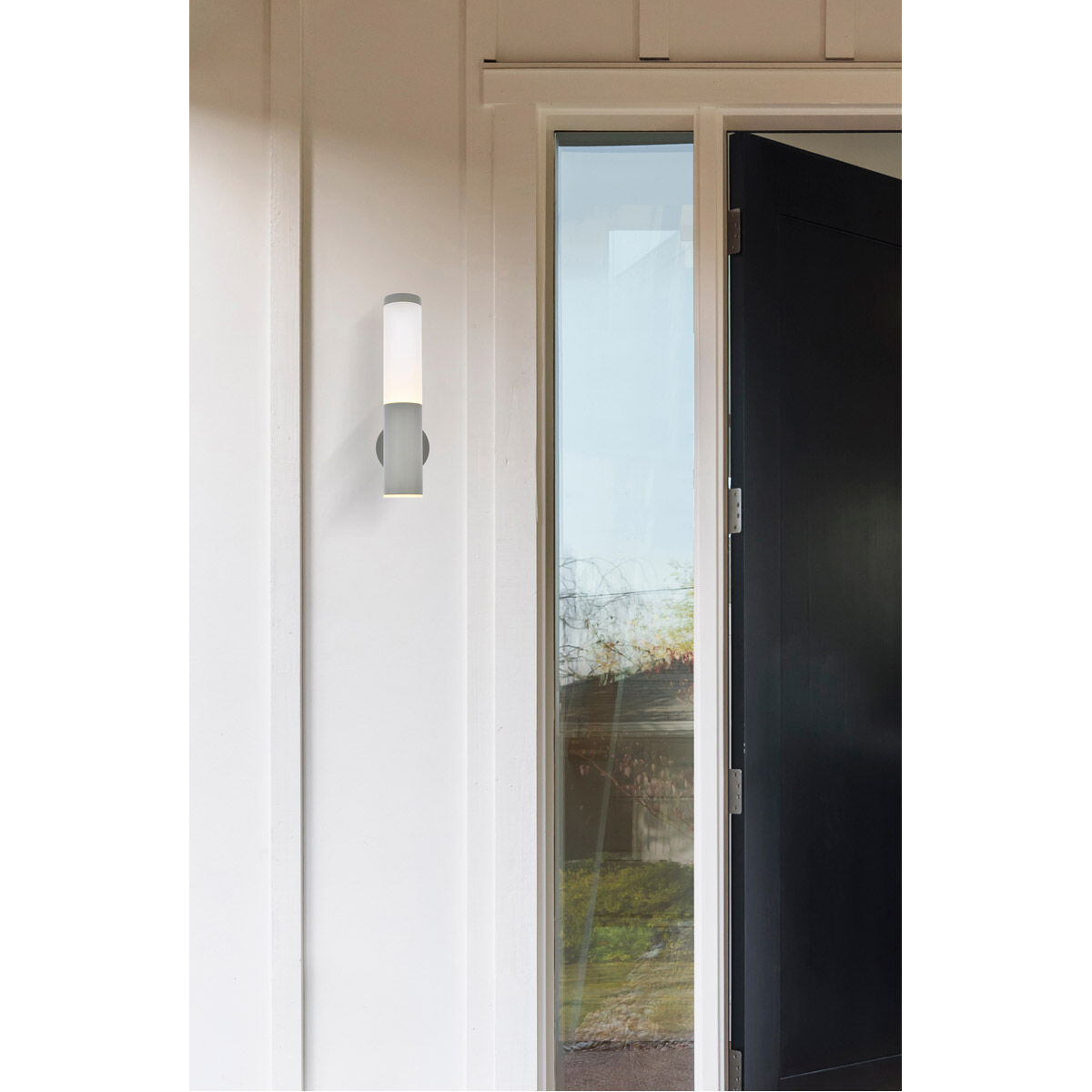 Raine 16.13 inch Silver Outdoor Wall Light