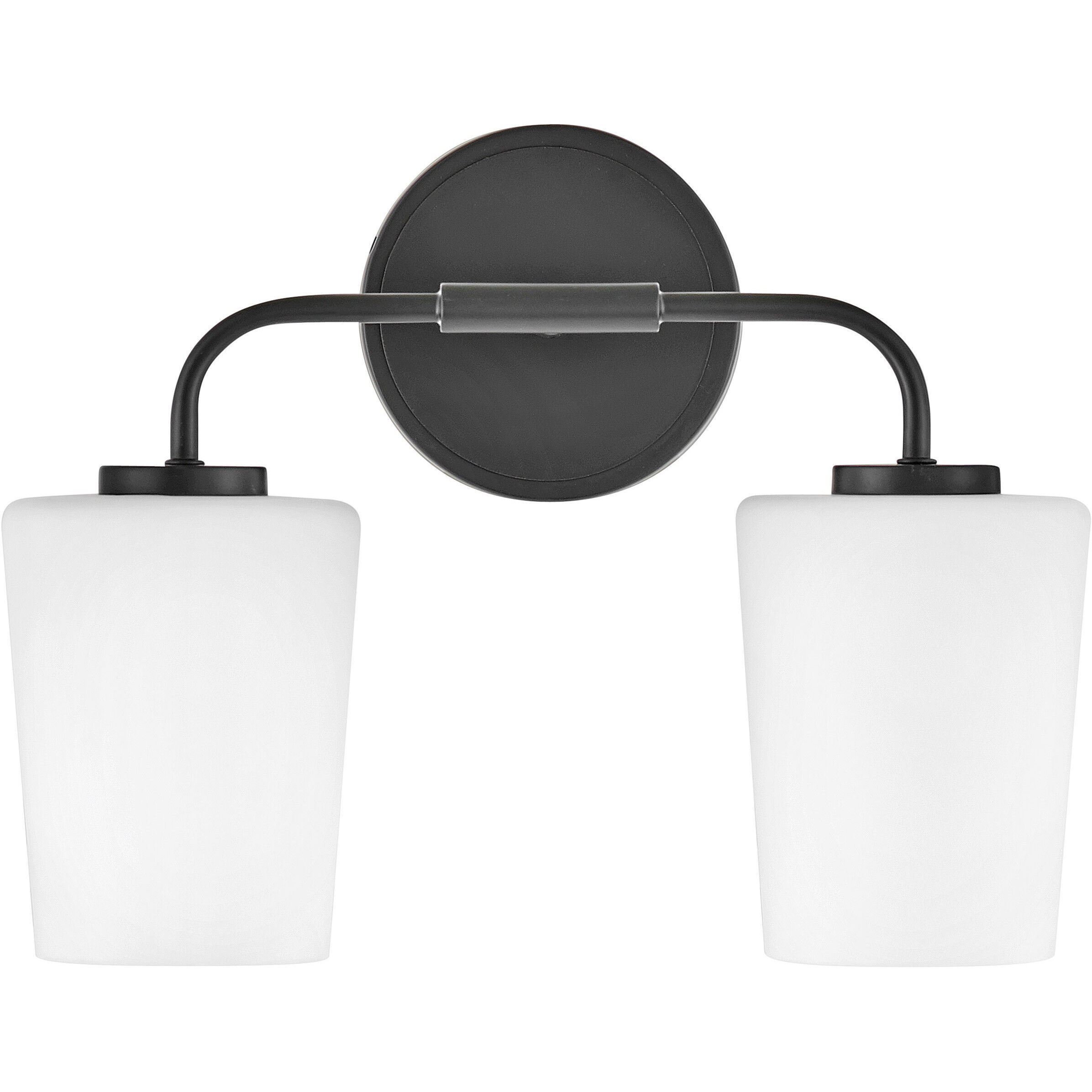 Kline LED 14.25 inch Black Bath Light Wall Light