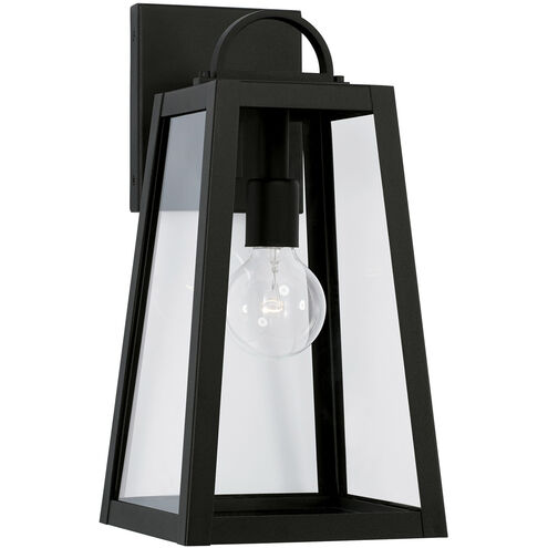 Capital Lighting Leighton 1 Light 16 inch Black Outdoor Wall Lantern 943711BK - Open Box