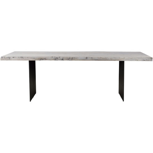 Evans 94 X 38 inch White Dining Table