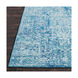 Channing 87 X 63 inch Teal Rug, Rectangle