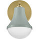 Haddie LED 7.25 inch Seafoam Bath Light Wall Light