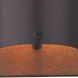 Tahoe 2 Light 7 inch Natural Slate/Olde World Iron ADA Wall Sconce Wall Light