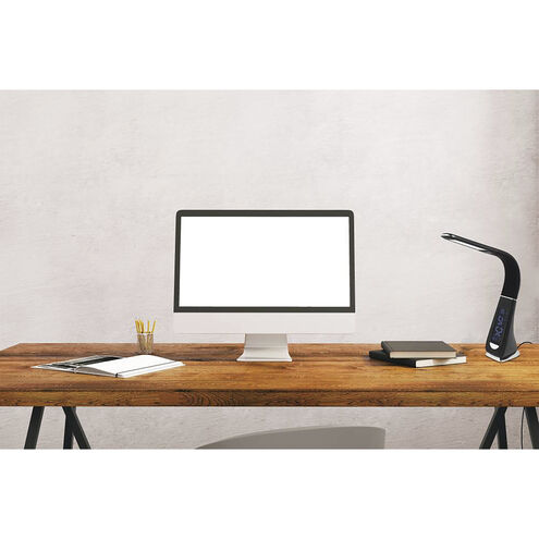 Cognoli 19 inch 6.30 watt Black Table Lamp Portable Light