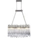 Matrix Linear Pendant Ceiling Light in 6, Rainy Night