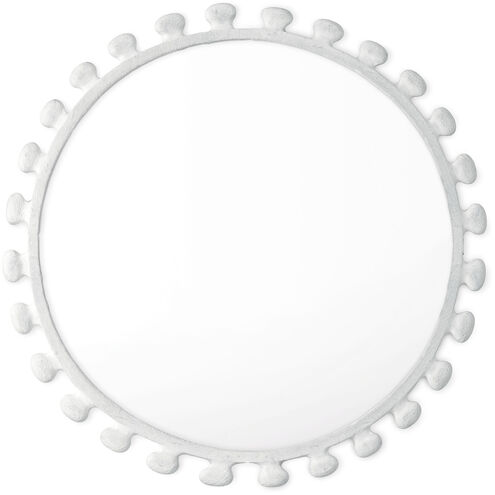 Sanya 32 X 32 inch White Mirror
