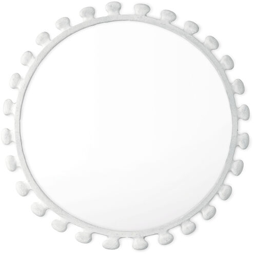 Sanya 32 X 32 inch White Mirror