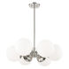 Paige 6 Light 26 inch Polished Nickel Chandelier Ceiling Light
