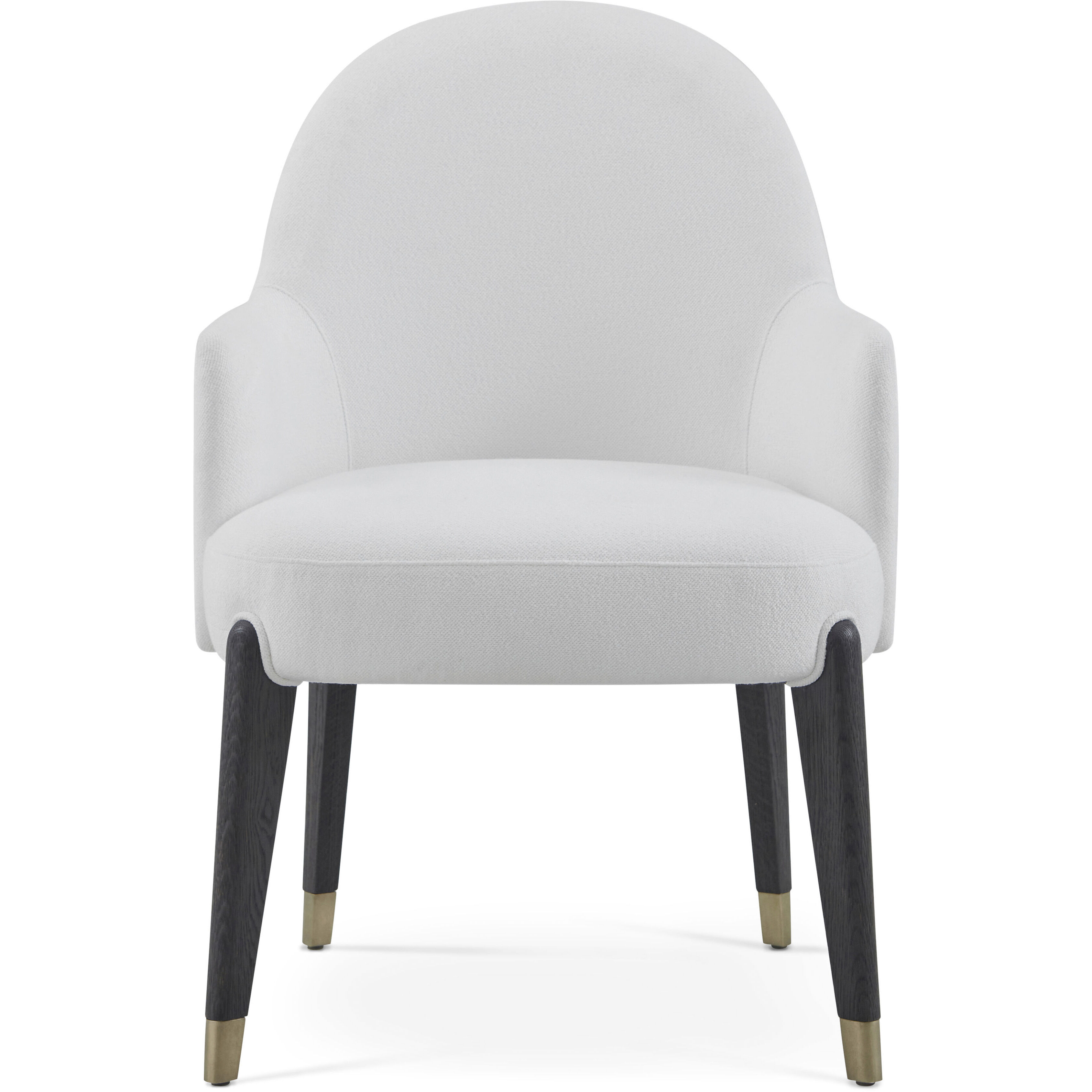 Luna Palmer Dining Chair, Wooden, Upholstered