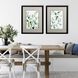 Florals Collection Green Framed Art