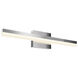 Lyra LED 32 inch Chrome Vanity Light Wall Light, Linear