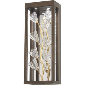Maison Des Fleurs LED 7.13 inch Regal Bronze with Empire Gold Wall Sconce Wall Light