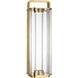 Kelly by Kelly Wearstler Flacara 23.4 X 7 inch Hand Rubbed Antique Brass Rechargeable Table Lantern