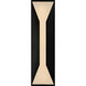 Kelly Wearstler Stretto LED 16 inch Bronze Outdoor Sconce, Medium