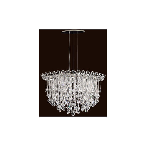 Trilliane Strands 8 Light 25 inch Polished Stainless Steel Pendant Ceiling Light