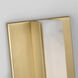 Kelly by Kelly Wearstler Linea Sconce Wall Light in Hand Rubbed Antique Brass