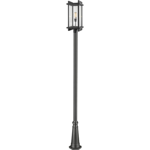 Fallow 1 Light 119.38 inch Black Outdoor Post Mounted Fixture