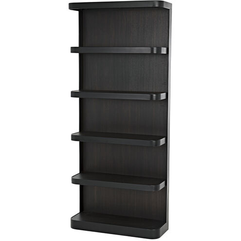 Dido Matte Black Bookcase