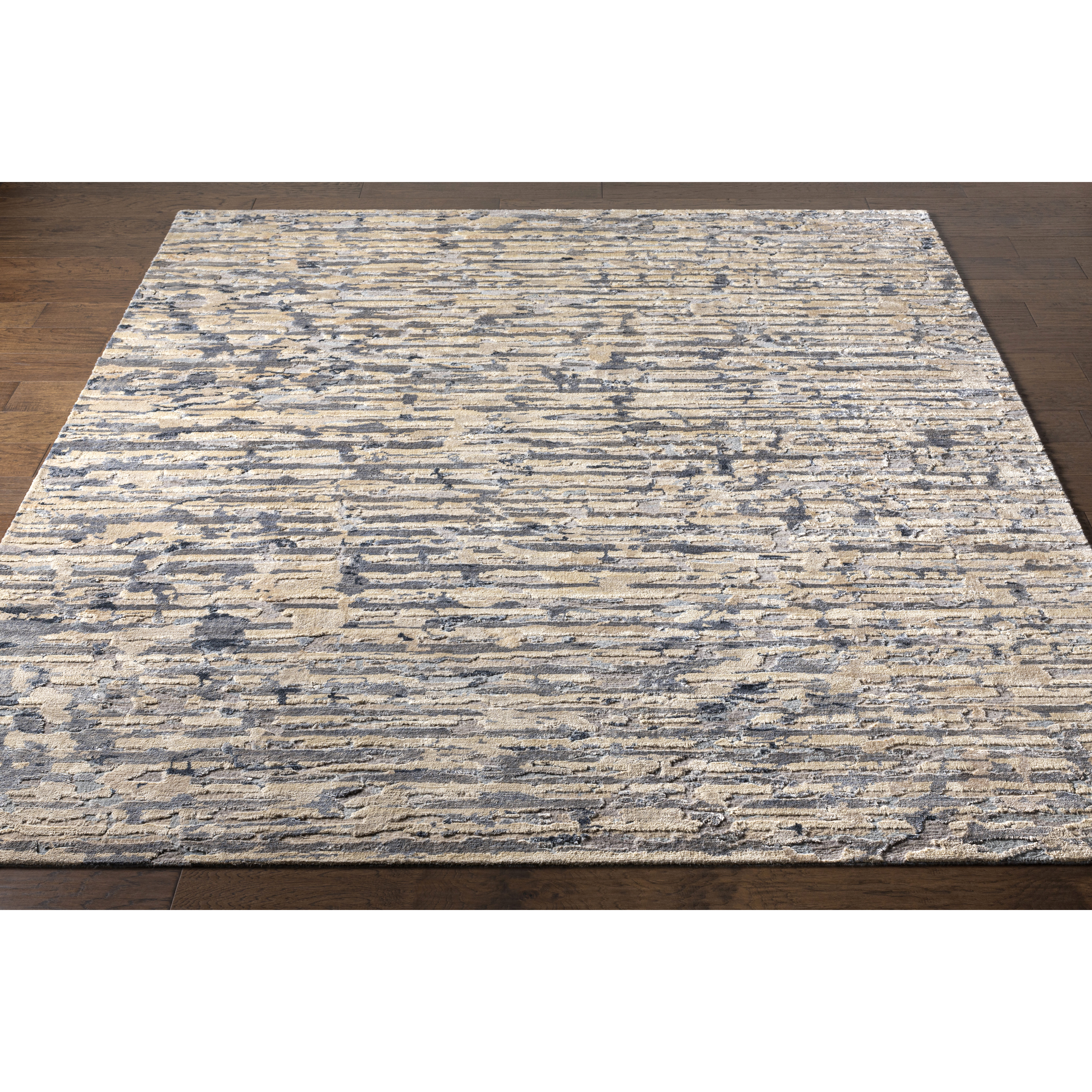 Seda 36 X 24 inch Black Rug in 2 x 3, Rectangle