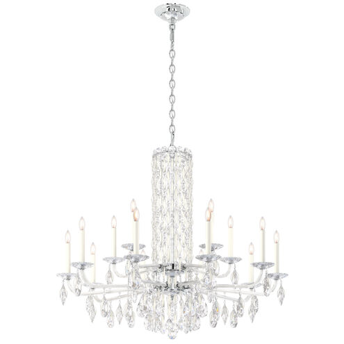 Siena 15 Light White Chandelier Ceiling Light in Radiance